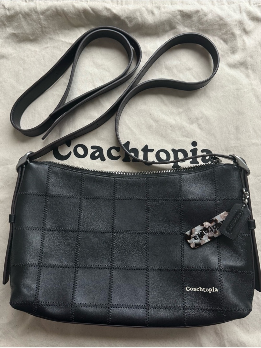 Coach Coachtopia Alter Ego Leather purse with Tortoiseshell hang tag ***SOLD***